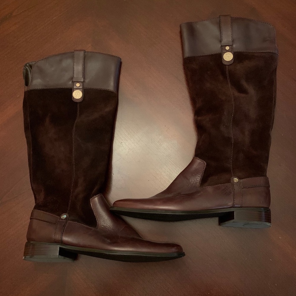 Brown Anne Klein Riding Boots
